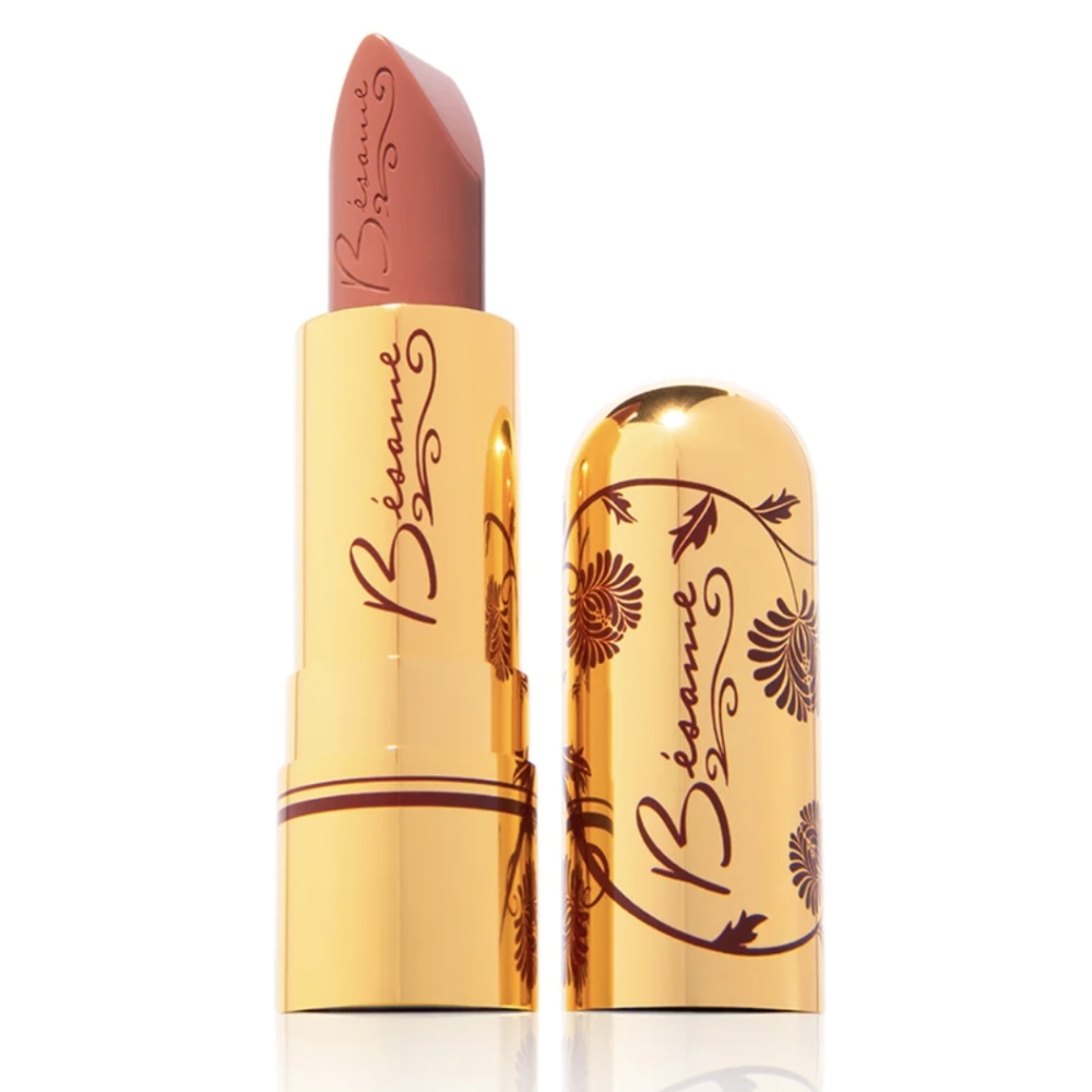 Besame Portrait Peach Lipstick